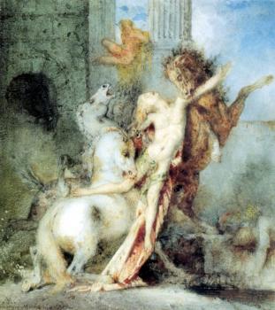 古斯塔夫 莫羅 Diomedes Devoured by his Horses 古斯塔夫 莫羅 Diomedes Devoured by his Horses